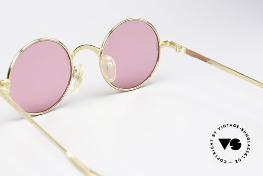 Jean Paul Gaultier 57-0173 See Through Rose-Colored ..., new old stock; like all our old JPG designer eyewear, Made for Men and Women