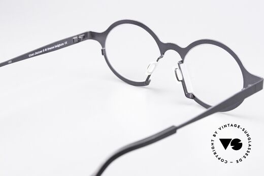 Theo Belgium James 6 Striking Bridge Eyewear, unworn (like all our vintage THEO eyeglasses), Made for Men and Women