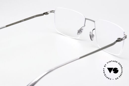 Mykita Nobu Classic Square Eyeglasses, innovative flexible frame construction: one size fits all, Made for Men and Women