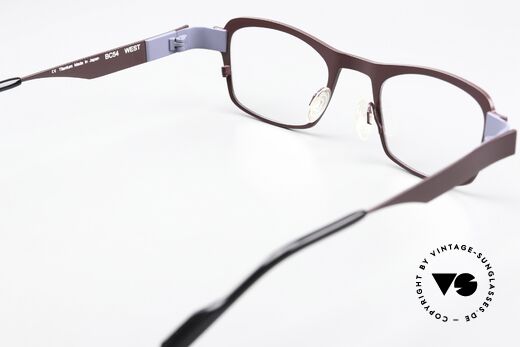 Anne Et Valentin West Designer Eyewear Titanium, UNWORN, single item from 2014, made in Japan, Made for Men and Women