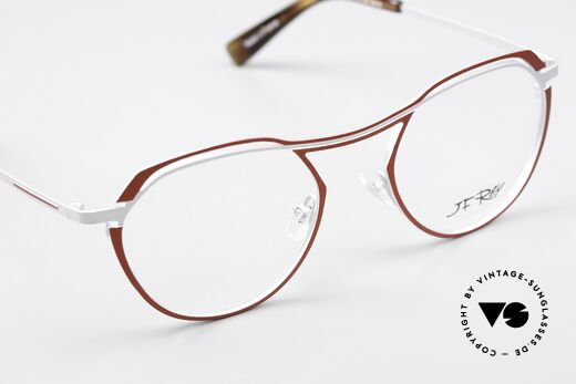JF Rey JF2955 Magical Specs For Women, fancy women's model with fire red and titanium gray, Made for Women