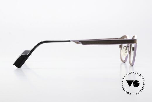 Anne Et Valentin Electric Titanium Frame Brown Purple, UNWORN, single item from 2011, made in France, Made for Women