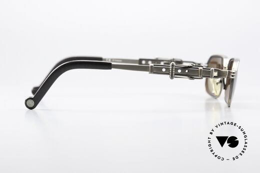 Jean Paul Gaultier 56-0002 Adjustable Frame Belt Buckle, metal frame can be glazed with optical lenses, too, Made for Men