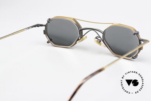 Christian Roth 2401 Small Frame With Sun Clip, the SMALL frame is perfect for strong prescriptions, Made for Men and Women