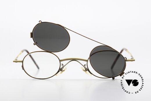 Christian Roth 2400 Oval Clip On Frame 1992, Size: small, Made for Men and Women Christian Roth 2400 Oval Clip On Frame 1992, Size: small, Made for Men and Women