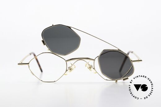 Christian Roth 2402 Octagonal Glasses Clip On, Size: small, Made for Men and Women Christian Roth 2402 Octagonal Glasses Clip On, Size: small, Made for Men and Women