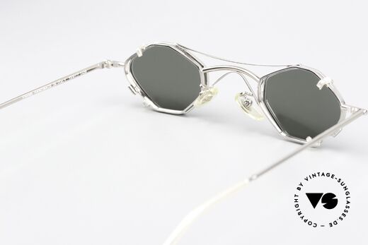 Christian Roth 2402 Octagonal Frame Sun Clip, the SMALL frame is perfect for high prescriptions, Made for Men and Women