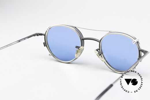 Christian Roth 2405 90's Frame Antique Silver, very functional (progressive lenses) & sun protection, Made for Men and Women