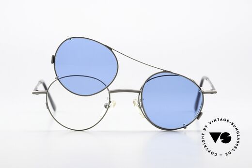 Christian Roth 2405 90's Frame Antique Silver, Size: small, Made for Men and Women