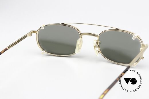 Christian Roth 2571 Clip-On Specs From 1994, very functional (progressive lenses) & sun protection, Made for Men and Women