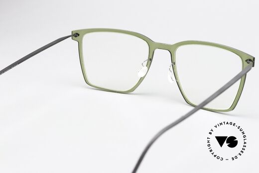 Lindberg 6554 NOW Square Designer Eyeglasses, unworn designer piece with original Lindberg case, Made for Men and Women