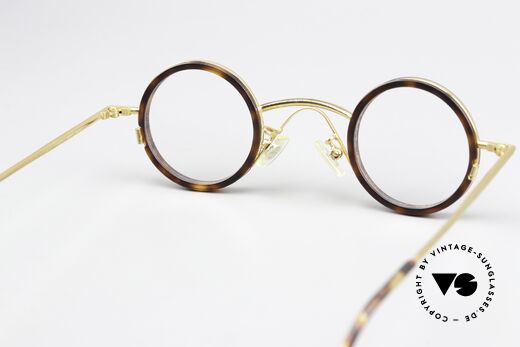 Christian Roth 2408 Round Frame Bauhaus Style, unworn masterpiece for design lovers from 1994, Made for Men and Women