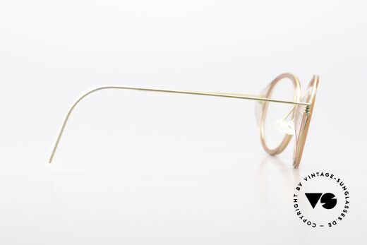 Lindberg Fay Air Titan Rim Titan Specs Ladies Color, orig. Lindberg DEMO lenses can be replaced optionally, Made for Women