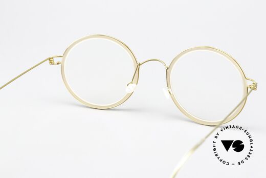 Lindberg Cameron 48 Air Titan Rim Unisex Titan Designer Specs, orig. Lindberg DEMO lenses can be replaced optionally, Made for Men and Women