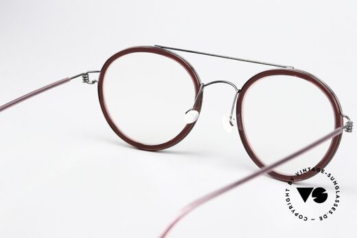 Lindberg Teitur 49 Air Titan Rim Award-Winning Eyewear, clear Lindberg DEMO lenses can be replaced optionally, Made for Men and Women