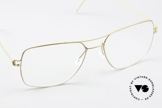 Lindberg Joshua Air Titan Rim Square Aviator Glasses, titanium frame is made for (optical) lenses of any kind, Made for Men