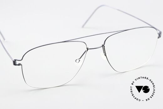 Lindberg Mikkel Air Titan Rim Men's Frame Square Pilot, titanium frame is made for (optical) lenses of any kind, Made for Men