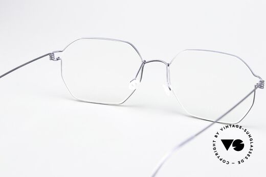 Lindberg Jeppe Air Titan Rim Square Frame Matt Gray, Size: medium, Made for Men and Women