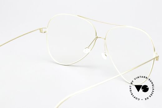 Lindberg Elvis Air Titan Rim Modified Aviator Style, orig. Lindberg DEMO lenses can be replaced optionally, Made for Men
