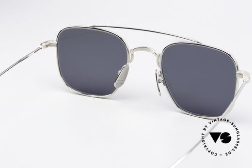 Thom Browne TBS907 Silver Mirrored Sun Lenses, unworn single item, with Thom Browne packaging, Made for Men