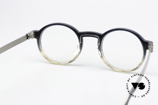 Lindberg 1259 Acetanium Panto Designer Eyewear, unworn designer piece with an original Lindberg case, Made for Men and Women