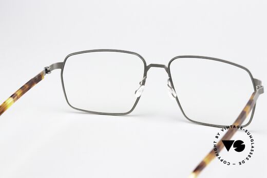 Lindberg 9635 Strip Titanium Frame With Acetate Temples, titanium frame fits lenses (optical / sun) of any kind, Made for Men and Women
