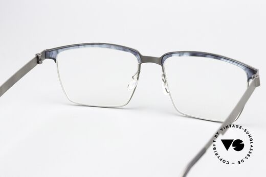 Lindberg 9841 Strip Titanium Square Eyewear For Men, orig. DEMO lenses can be replaced with prescriptions, Made for Men