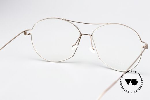 Lindberg Coco Air Titan Rim Titanium Glasses For Ladies, simple & strong frame: free from screws, rivets & welds, Made for Women