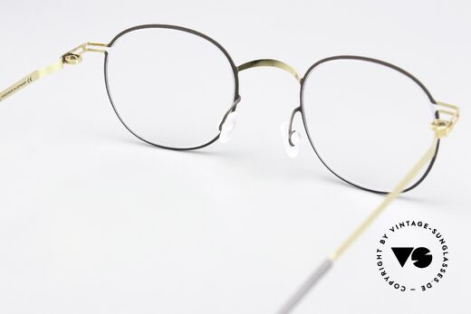 Mykita Einar Classic Frame Gold Terra, flexible frame can be glazed as desired (optical / sun), Made for Men and Women