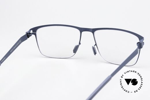 Mykita Pawel Square Men's Frame Navy, the original DEMO lenses can be replaced optionally!, Made for Men