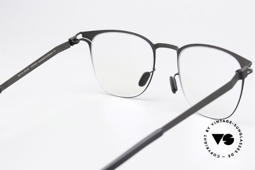 Mykita Thabani Square Frame Black Unisex, flexible frame can be glazed as desired (optical / sun), Made for Men and Women