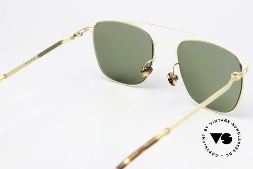 Mykita Torge Classic Sunglasses Gold, sun lenses (100% UV) can be replaced with prescriptions, Made for Men and Women