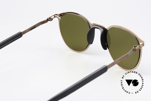 Mykita Mylon Tulip Copper Pitch Black Hollygreen, the frame can also be optically glazed if needed, Made for Men and Women
