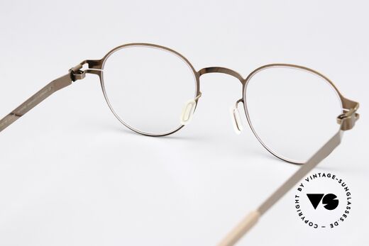 Mykita Heiko Panto Specs Unisex Copper, the frame can be glazed optionally (optical / sun lenses), Made for Men and Women