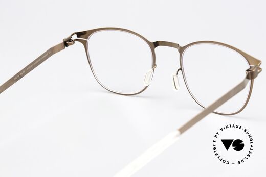 Mykita Coltrane Square Panto Frame Copper, flexible frame can be glazed as desired (optical / sun), Made for Men and Women