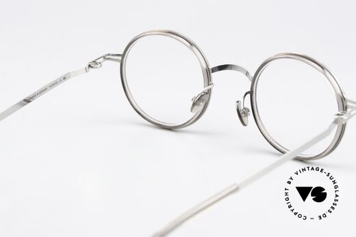 Mykita Eetu Panto Glasses Silver Grey, frame can be glazed with prescriptions or sun lenses, Made for Men and Women