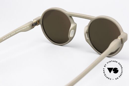 Mykita Mylon Thunder Gold Mirrored Sunglasses, frame can of course be fitted with any lenses, Made for Men and Women