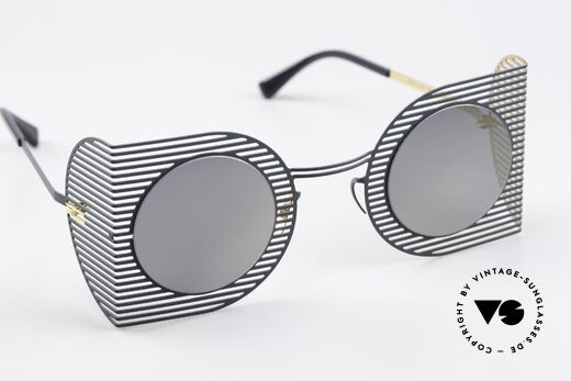 Mykita Studio 1.3 Spectacular Sunglasses, really interesting, unworn designer piece with case, Made for Women