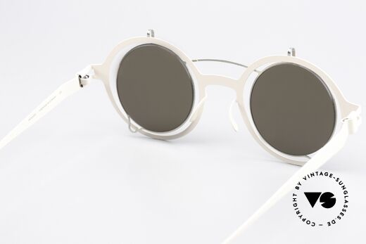 Mykita Madeleine Damir Doma Designer Shades, the mirrored sun lenses can be replaced if needed, Made for Men and Women