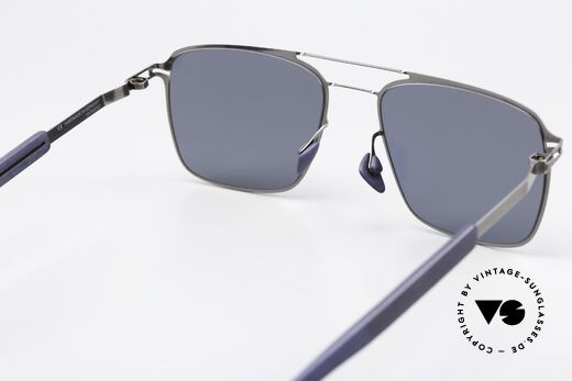 Mykita Mylon Flax Gold Mirrored Navy Blue, frame can of course be fitted with any lenses, Made for Men