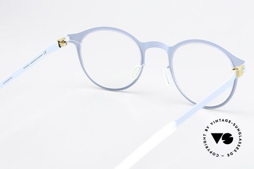 Mykita Benny Panto Specs In Sky Blue, the DEMO lenses should be replaced with prescriptions, Made for Men and Women