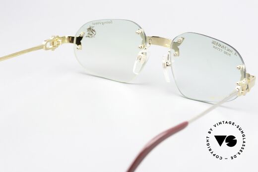 Machiavelli 14-300 Stately Glasses 80's Rimless, unworn 80's single item with orig. Machiavelli case, Made for Men and Women