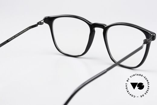 Mykita Brandur Classic Black Glasses Unisex, frame can be glazed with prescriptions or sun lenses, Made for Men and Women