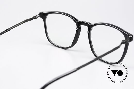 Mykita Haldur Timeless Black Eyewear, frame can be glazed with prescriptions or sun lenses, Made for Men and Women