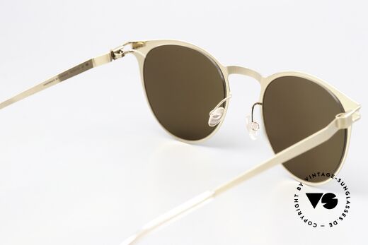 Mykita Federico Unisex Sunglasses Panto, the sun lenses (100%) could be replaced with opticals, Made for Men and Women