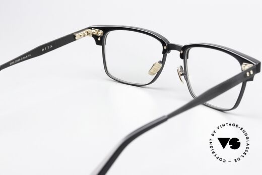 DITA Statesman Three Extra Large Glasses Black, unworn incl. original DITA case, cloth & packaging, Made for Men