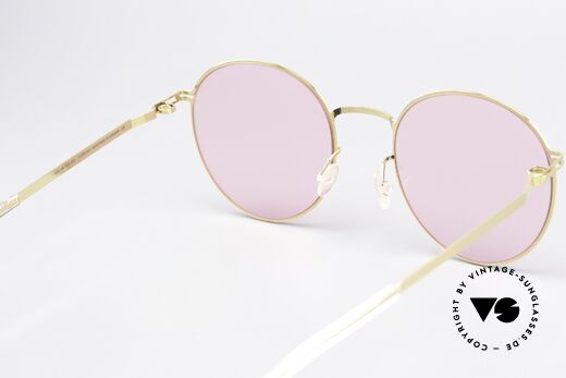 Mykita Studio 7.4 Pink Panto Sunglasses, really interesting, unworn designer piece with case, Made for Men and Women