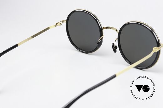 Mykita Meja Light Gold Mirrored Lens, sun lenses (100% UV) could be replaced with opticals, Made for Men and Women
