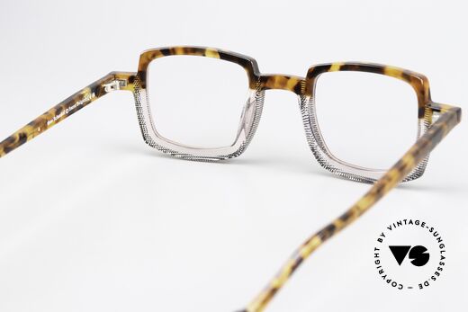 Theo Belgium Schaukel Square Acetate Frame Unisex, Size: medium, Made for Men and Women