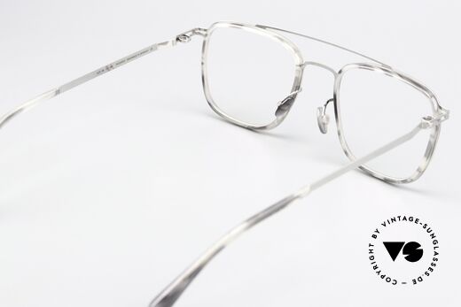 Mykita Hanno Square Frame Grey Havana, frame can be glazed with prescriptions or sun lenses, Made for Men and Women